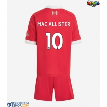 Otroški Nogometni dresi Liverpool Alexis Mac Allister #10 Domači 2025-26 Kratek Rokav (+ Kratke hlače)